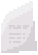 A pixelart icon of a white rock inscribed with unreadable words.